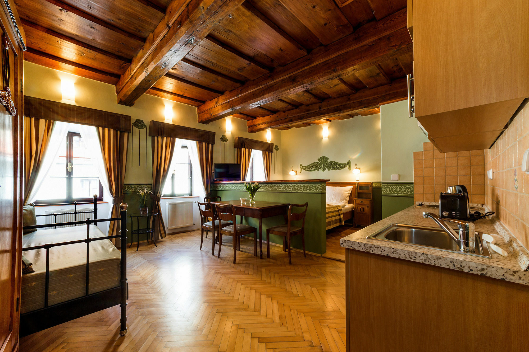 Apartments Kajovska 63 Cesky Krumlov Bagian luar foto