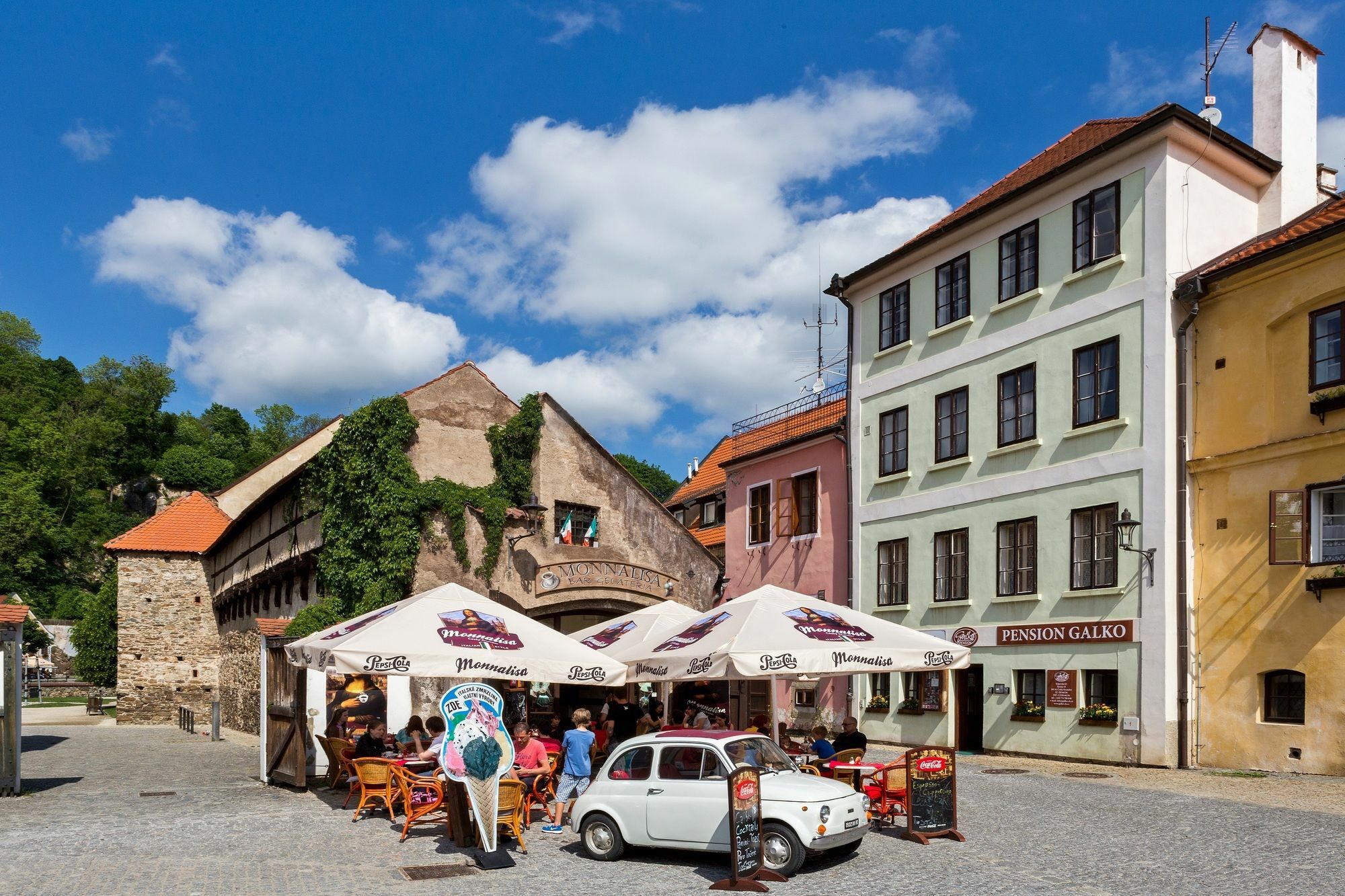 Apartments Kajovska 63 Cesky Krumlov Bagian luar foto